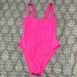 Aerie XS Pink One-Piece Swimsuit